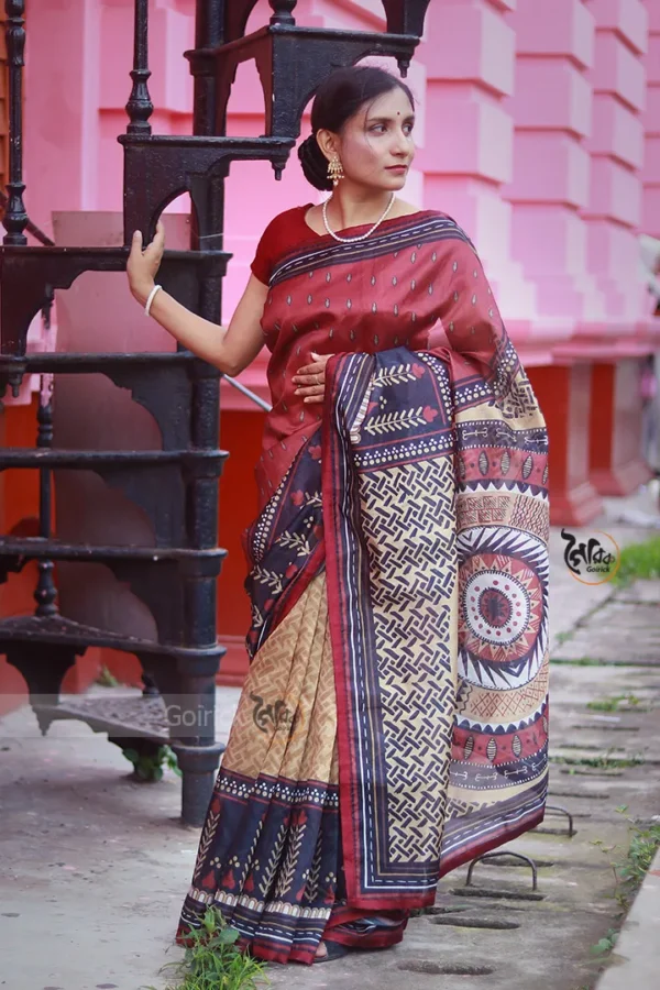 Tussar Silk Saree