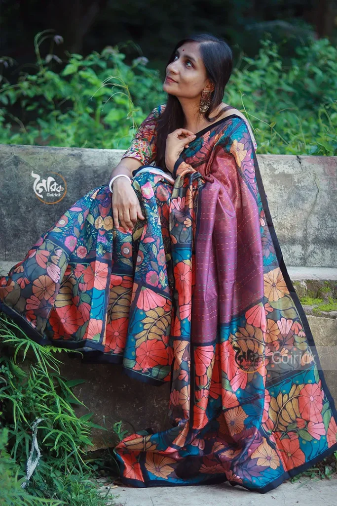 Tussar Silk Saree