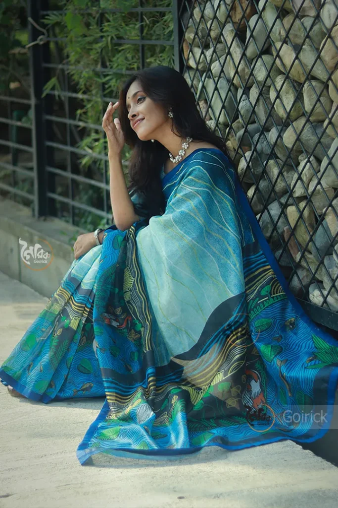 Tussar Silk Saree