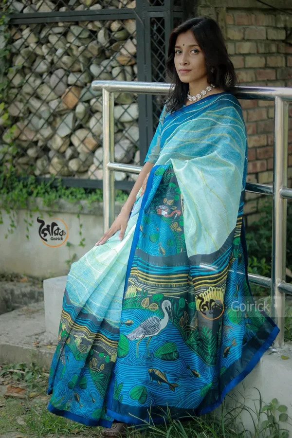 Tussar Silk Saree